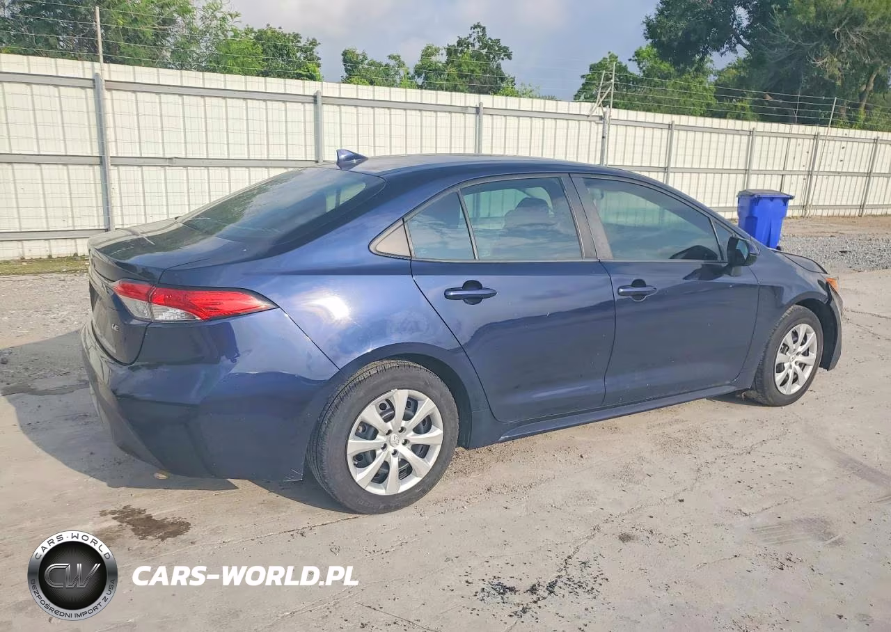 2022 Toyota Corolla Le VIN:5YFEPMAE9NP319655 - 3
