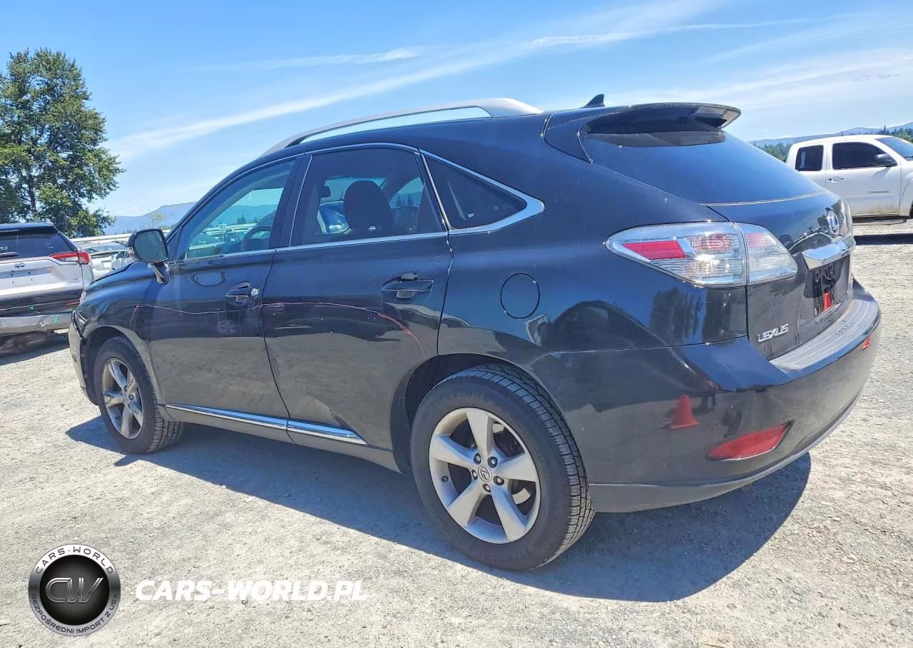 2010 Lexus Rx 350 VIN:2T2BK1BA1AC061617 - 2