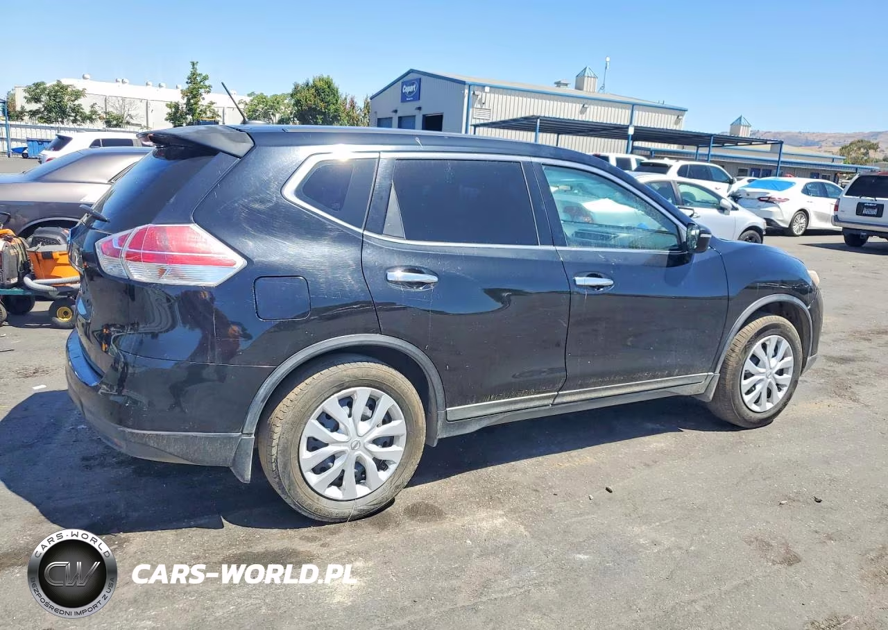 2015 Nissan Rogue S VIN:KNMAT2MT2FP540817 - 3