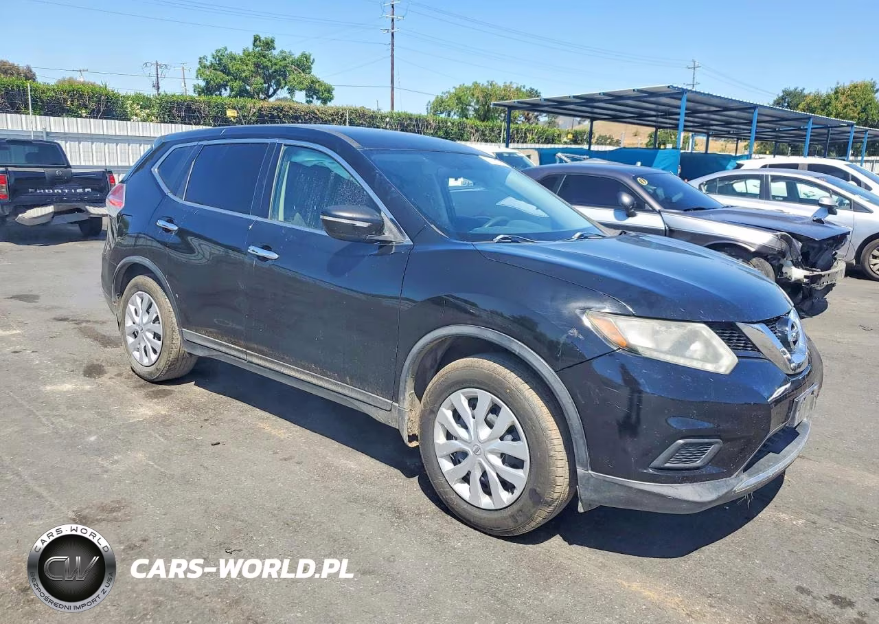 2015 Nissan Rogue S VIN:KNMAT2MT2FP540817 - 4