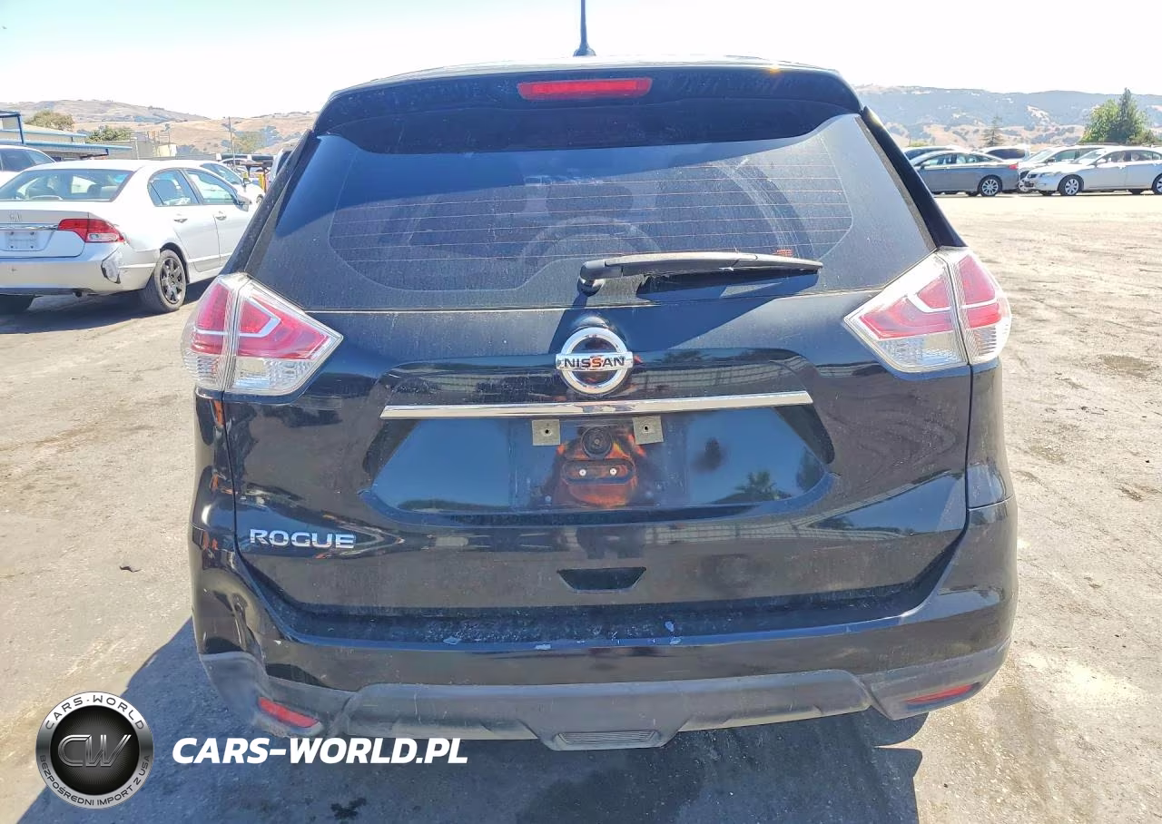 2015 Nissan Rogue S VIN:KNMAT2MT2FP540817 - 6