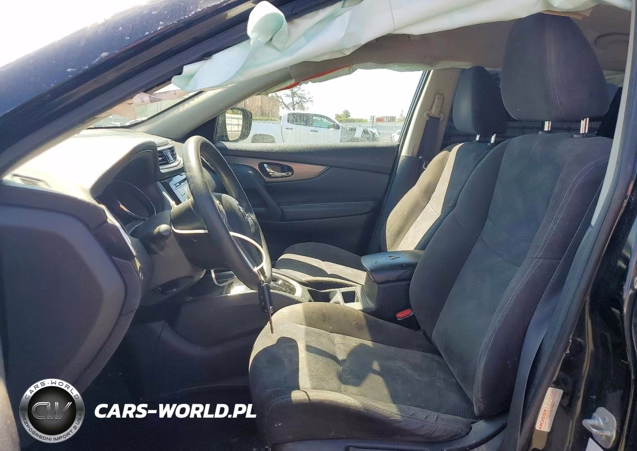 2015 Nissan Rogue S VIN:KNMAT2MT2FP540817 - 7