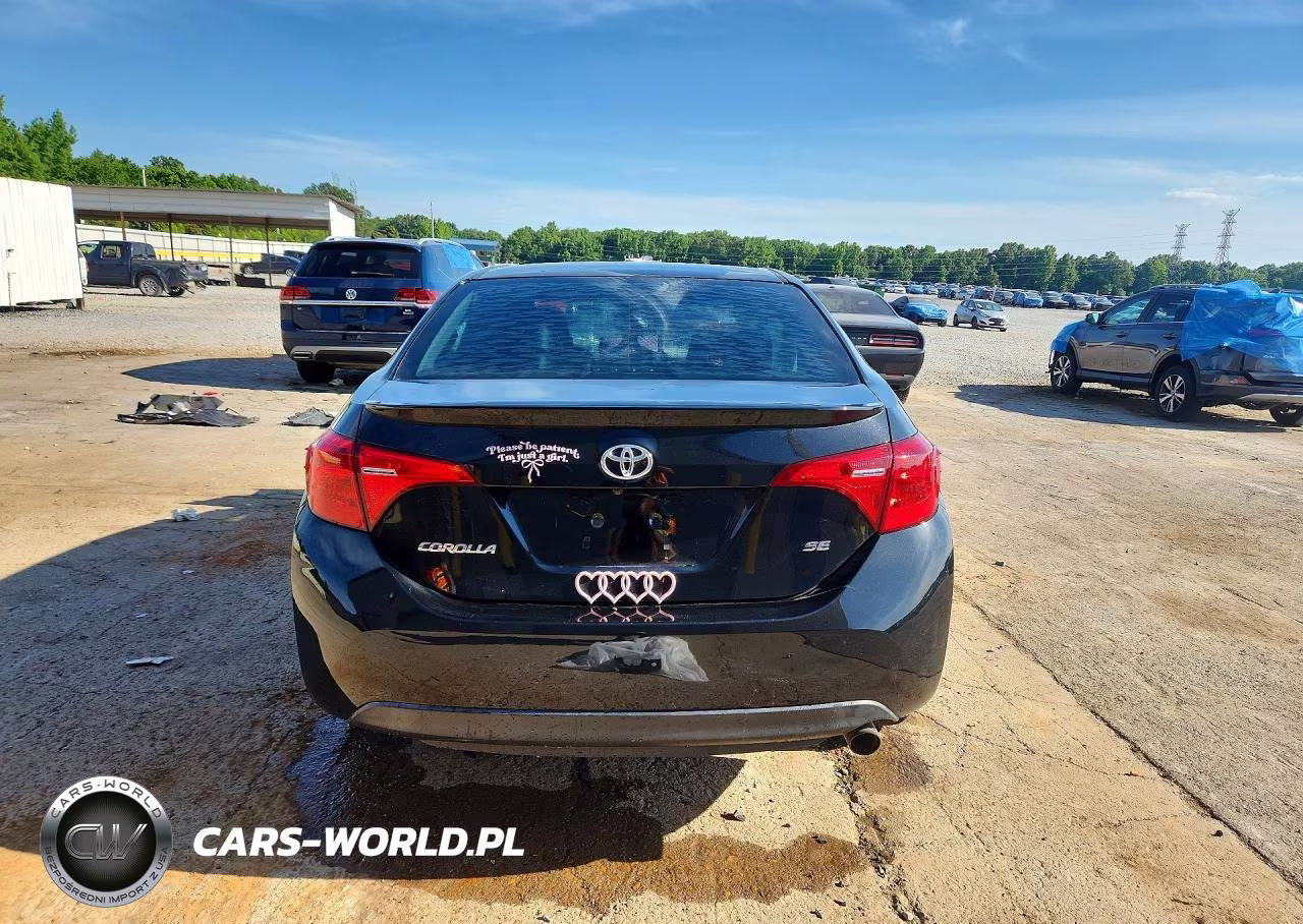 2018 Toyota Corolla Se VIN:2T1BURHE5JC080727 - 6