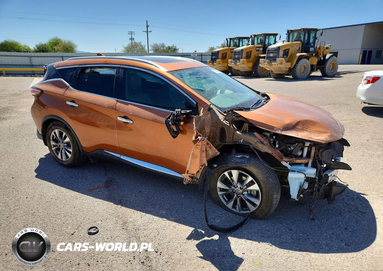 2016 Nissan Murano Sl VIN:5N1AZ2MG2GN163397 - 4