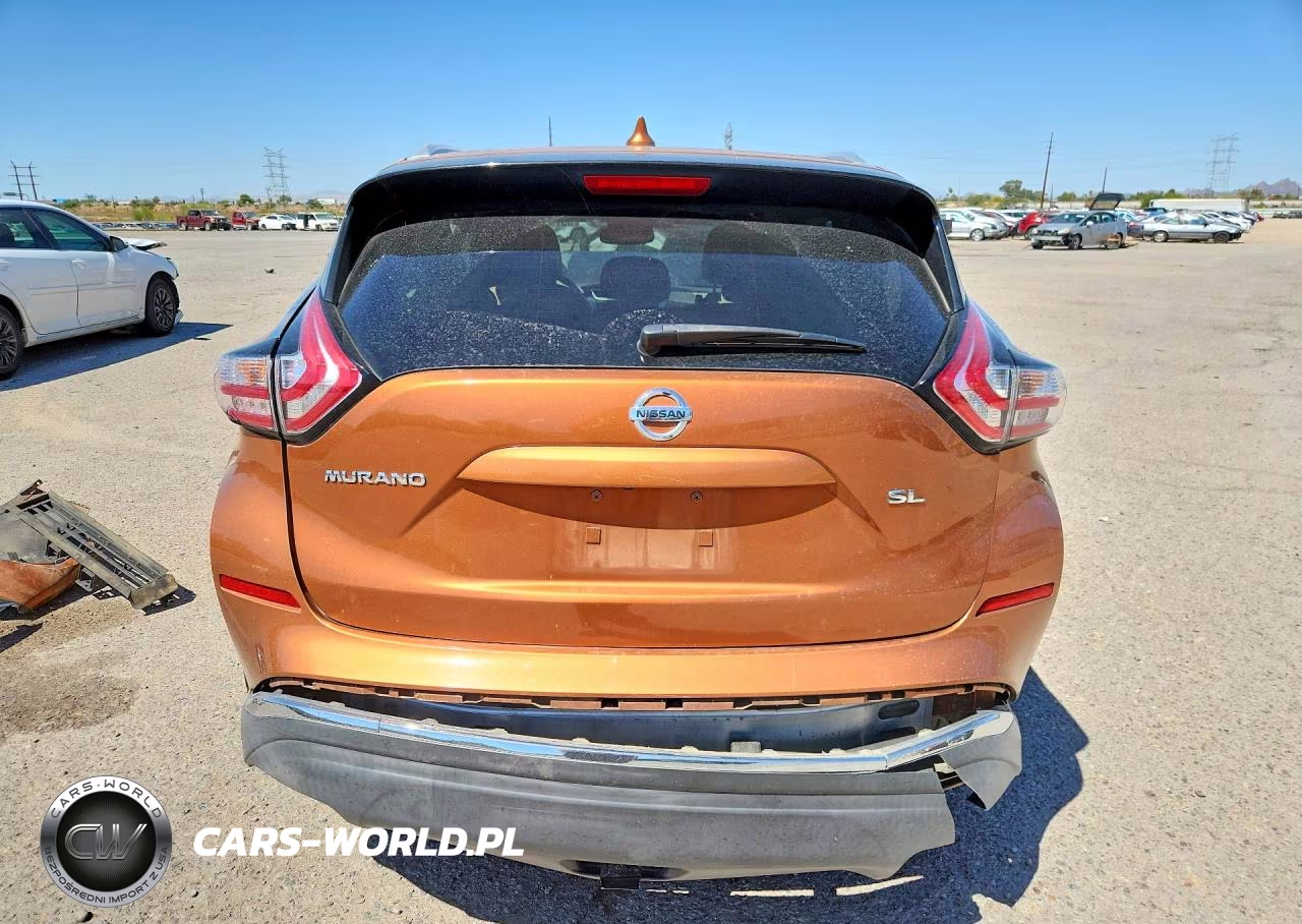 2016 Nissan Murano Sl VIN:5N1AZ2MG2GN163397 - 6