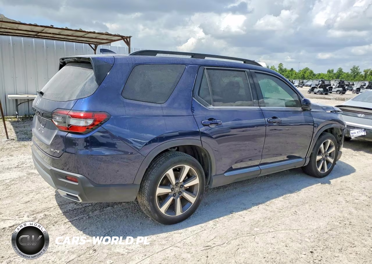 2023 Honda Pilot Awd Elite VIN:5FNYG1H85PB005365 - 3