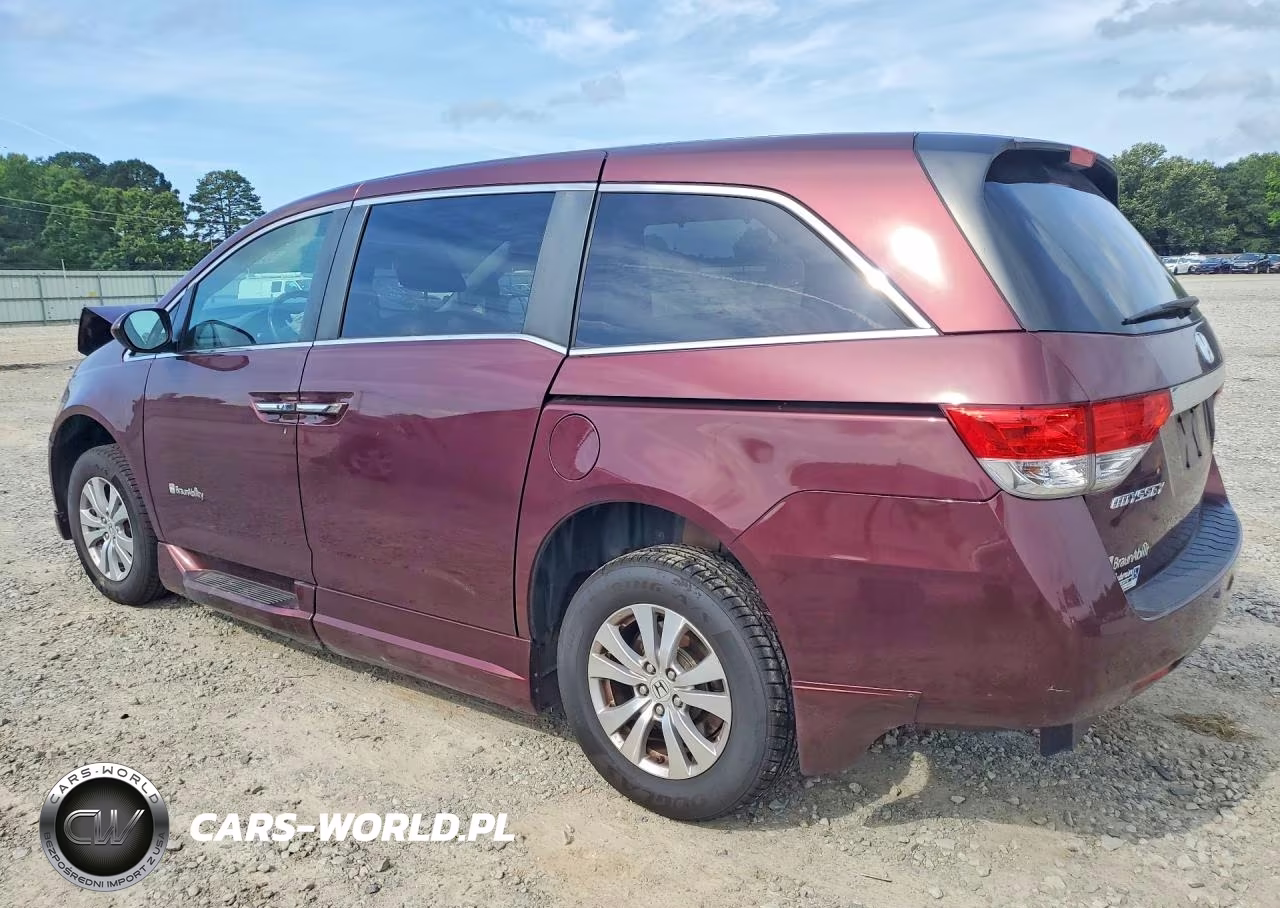 2016 Honda Odyssey Exl VIN:5FNRL5H60GB121725 - 2