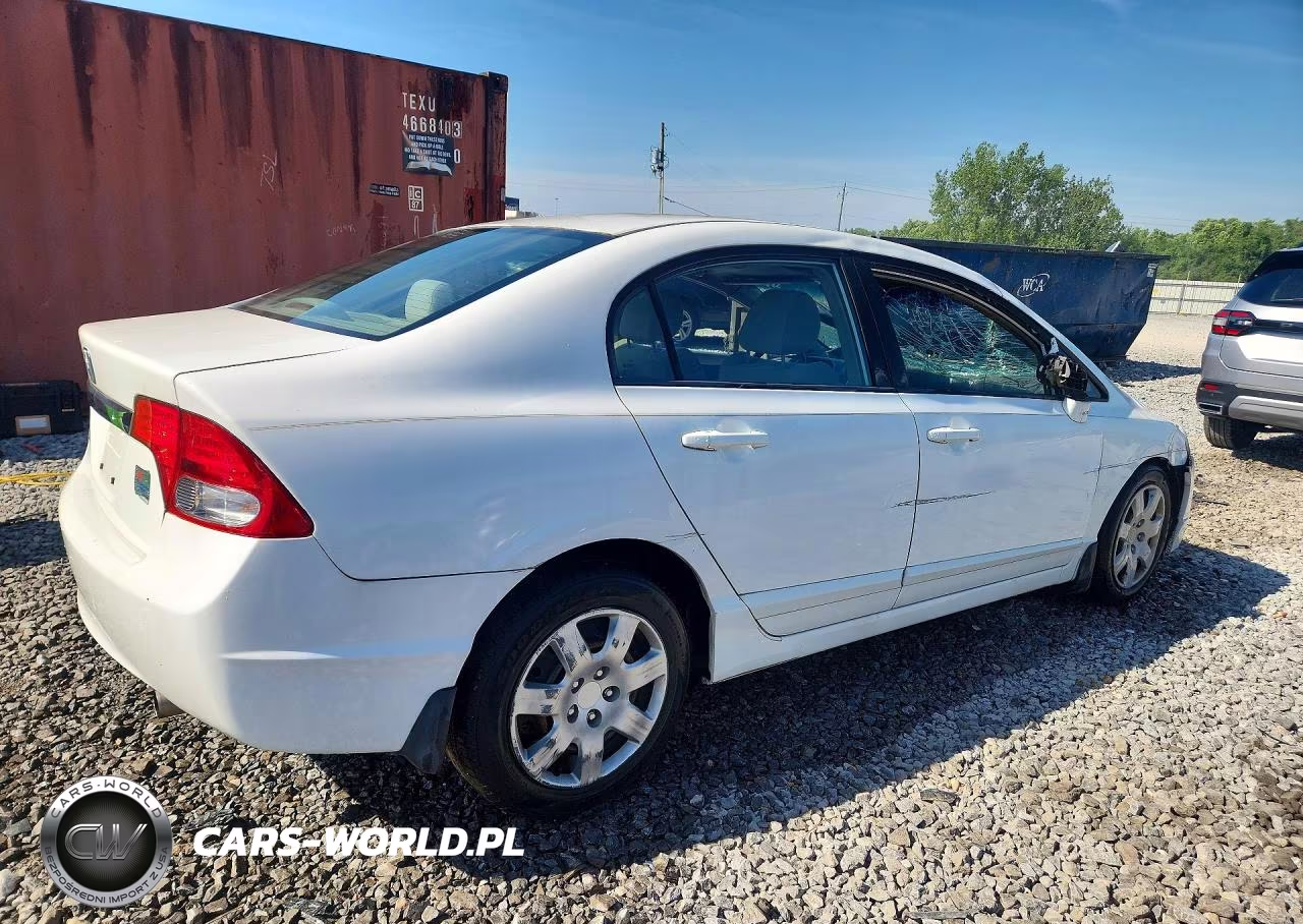 2009 Honda Civic Lx VIN:2HGFA16569H368340 - 3