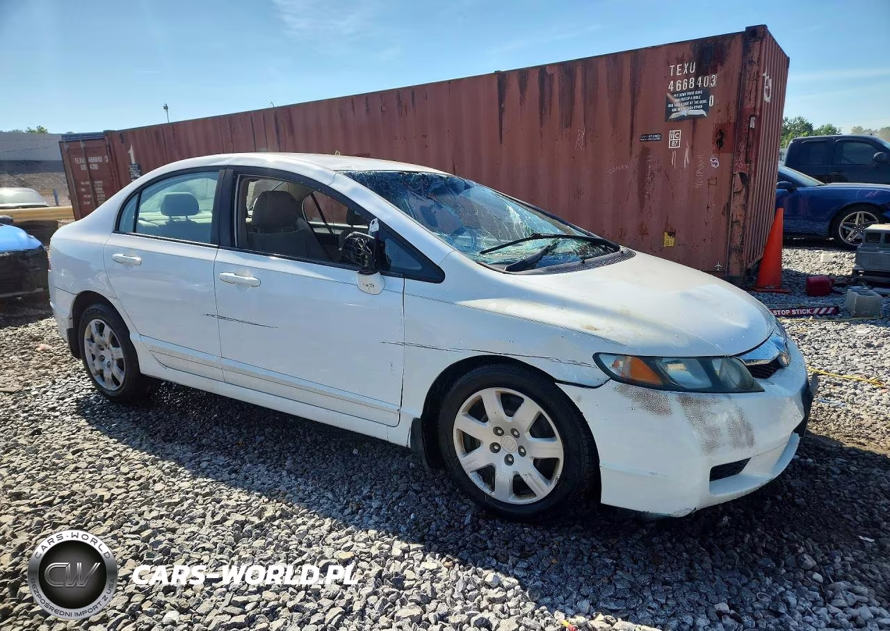 2009 Honda Civic Lx VIN:2HGFA16569H368340 - 4