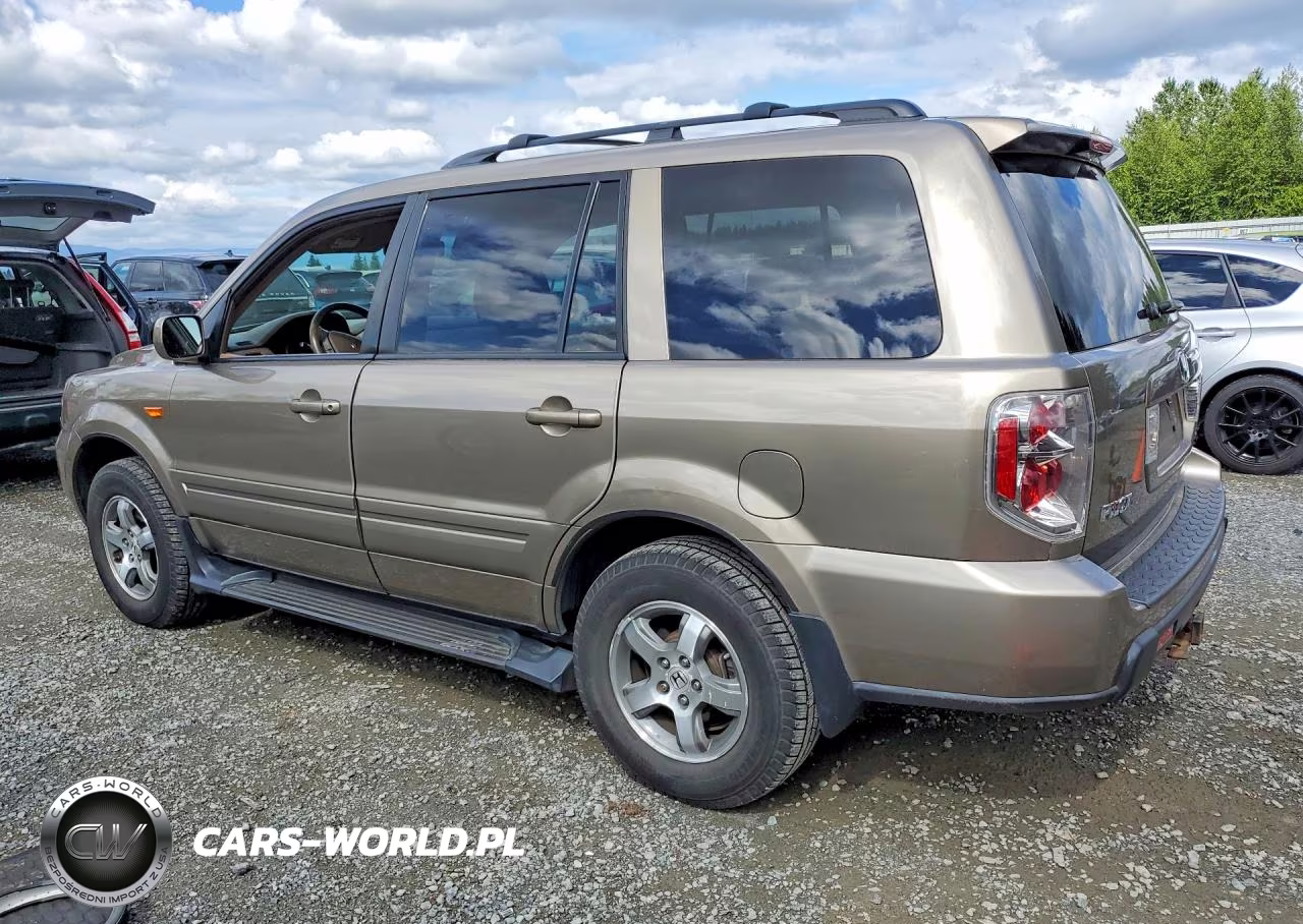 2008 Honda Pilot Exl VIN:5FNYF18538B021655 - 2