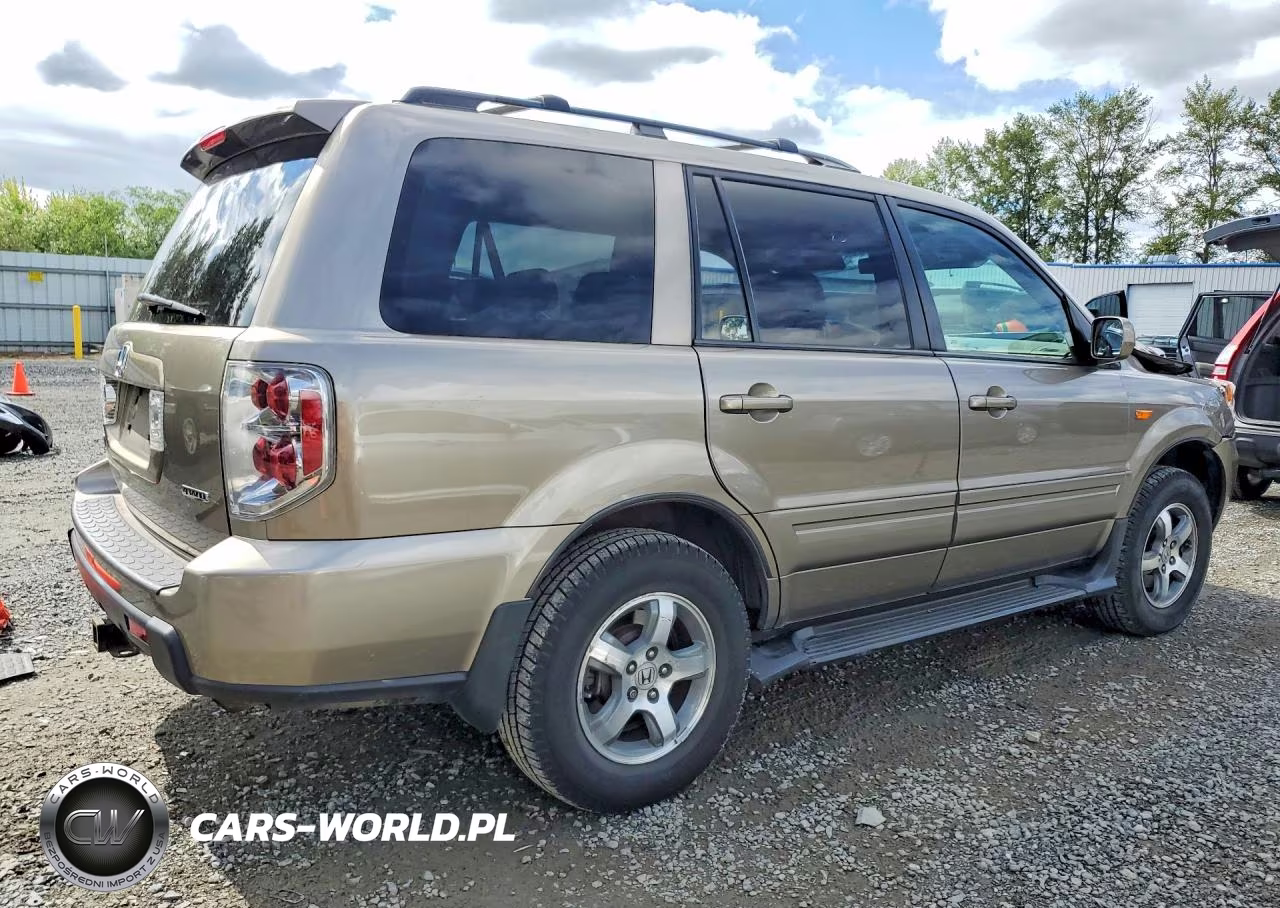 2008 Honda Pilot Exl VIN:5FNYF18538B021655 - 3