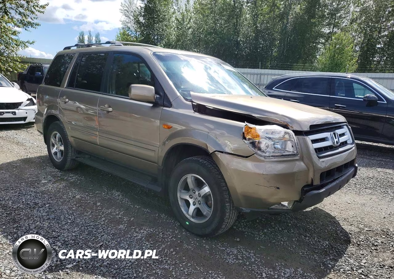 2008 Honda Pilot Exl VIN:5FNYF18538B021655 - 4