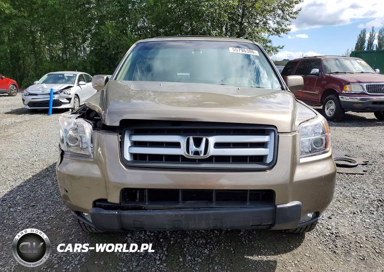 2008 Honda Pilot Exl VIN:5FNYF18538B021655 - 5