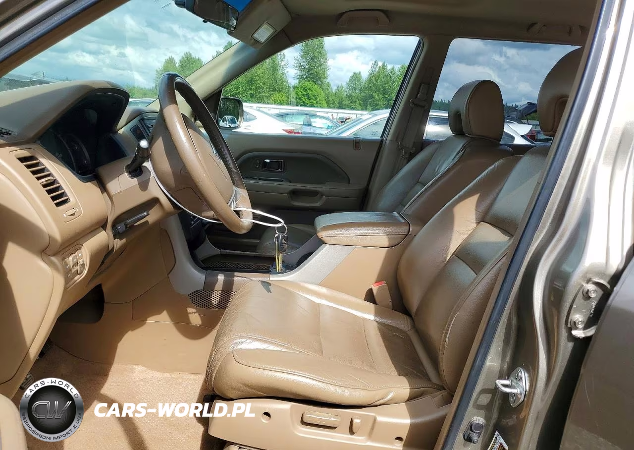 2008 Honda Pilot Exl VIN:5FNYF18538B021655 - 7