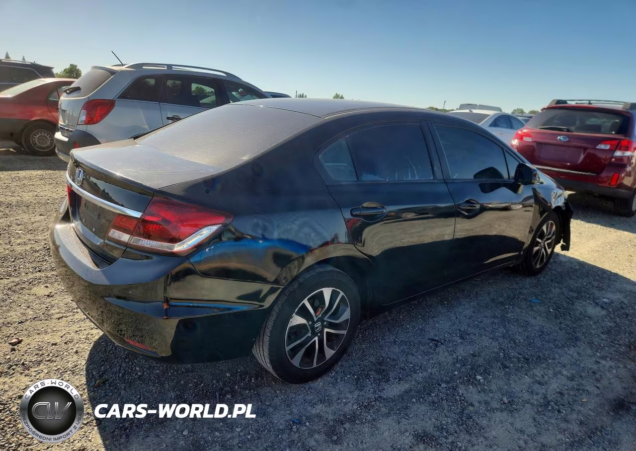 2014 Honda Civic Ex VIN:19XFB2F80EE048139 - 3