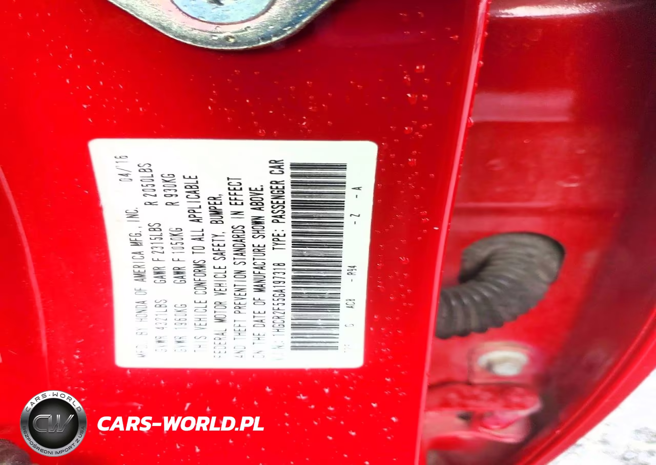 2016 Honda Accord Sport VIN:1HGCR2F55GA197318 - 12