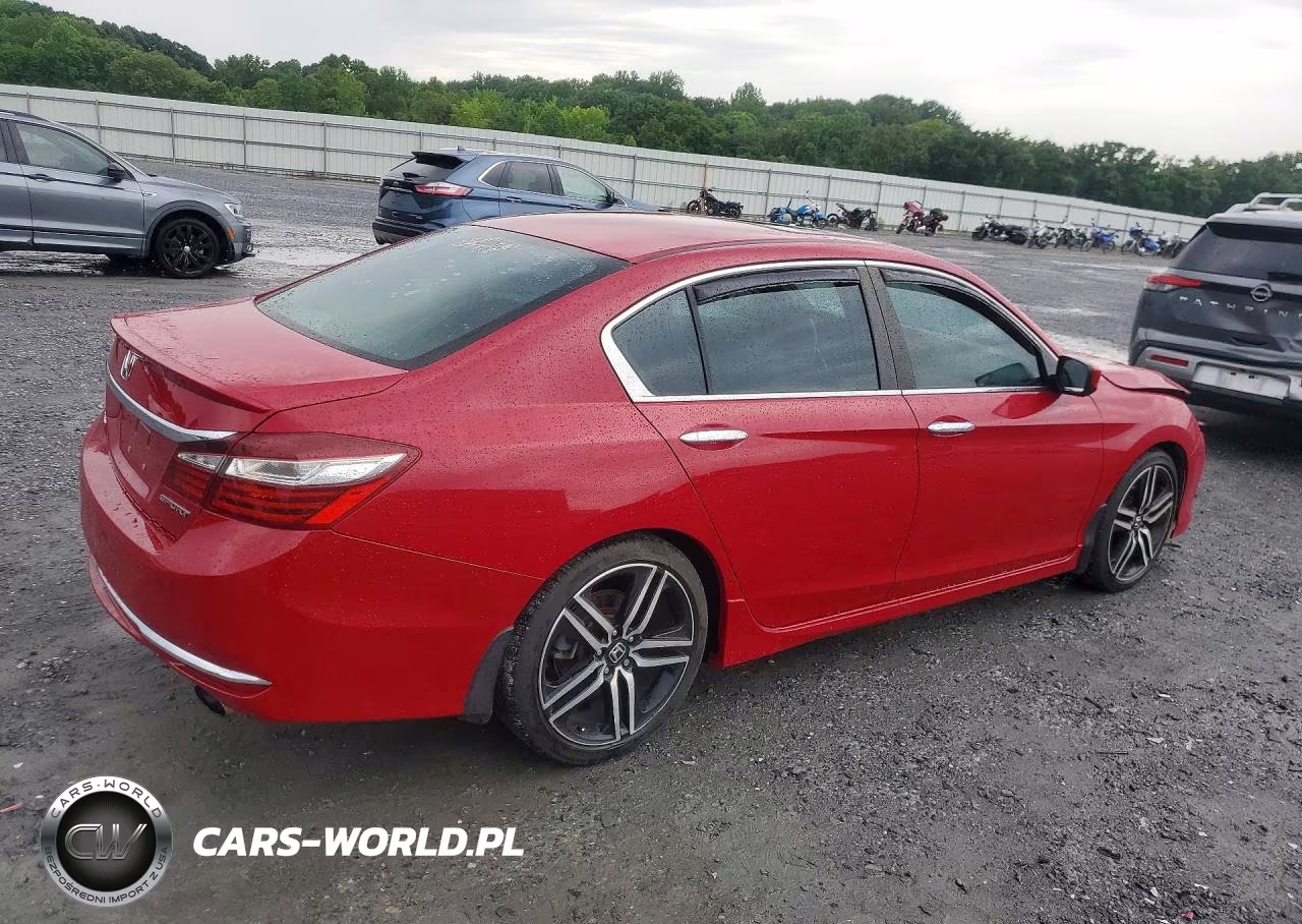 2016 Honda Accord Sport VIN:1HGCR2F55GA197318 - 3