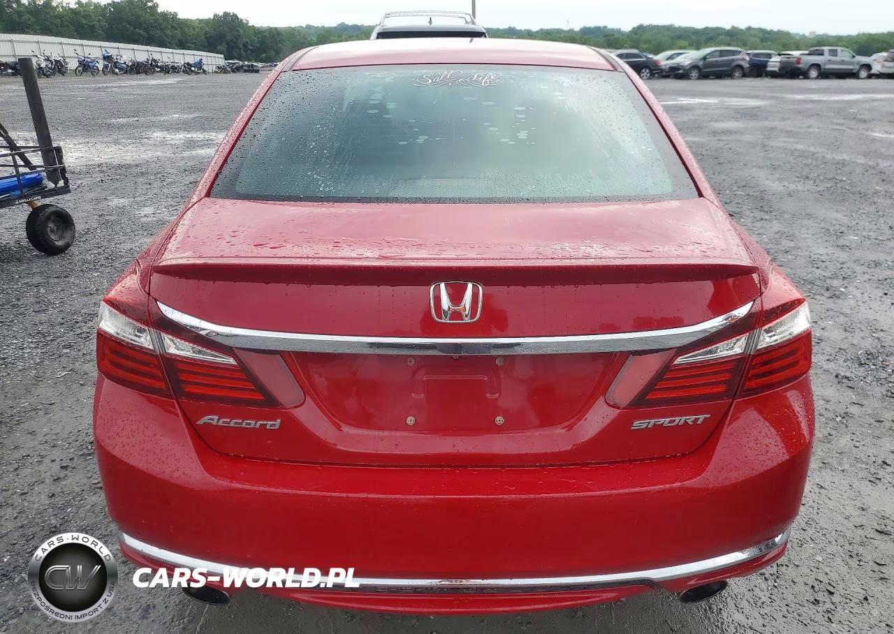 2016 Honda Accord Sport VIN:1HGCR2F55GA197318 - 6