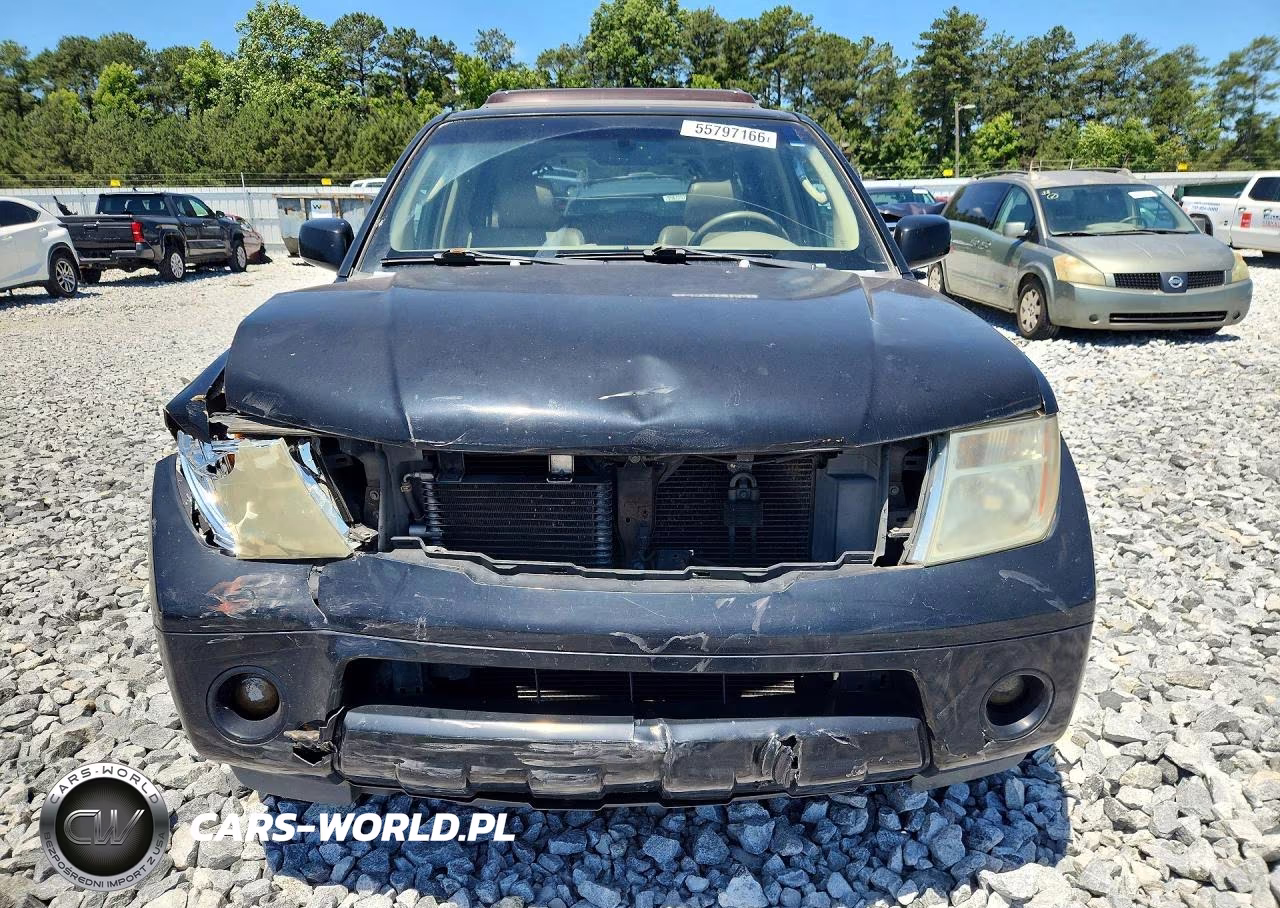 2007 Nissan Pathfinder VIN:5N1AR18U17C639581 - 5