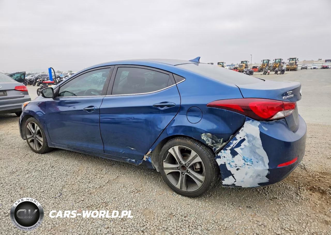 2014 Hyundai Elantra Sport VIN:KMHDH4AH1EU075307 - 2