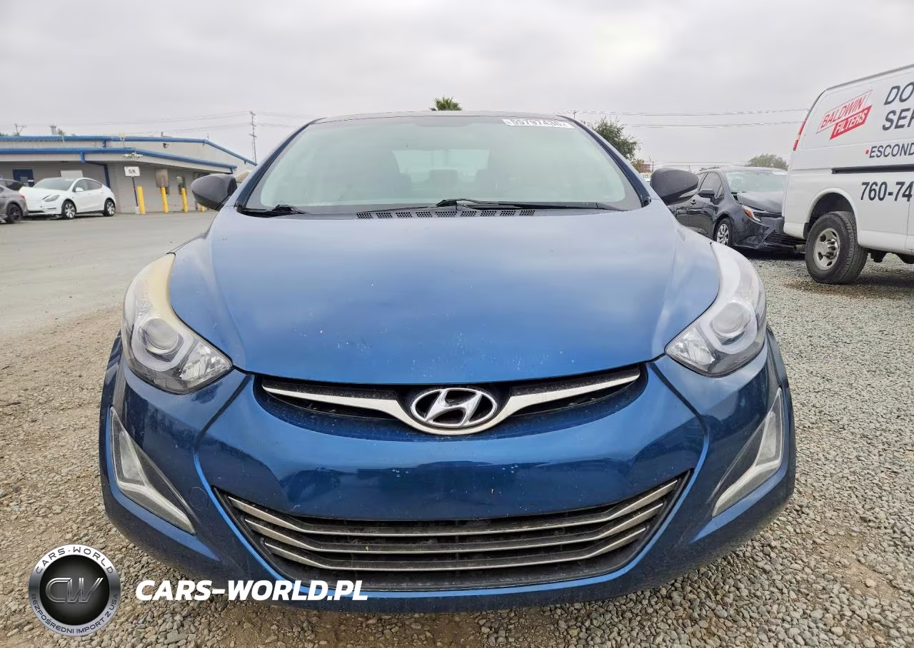 2014 Hyundai Elantra Sport VIN:KMHDH4AH1EU075307 - 5