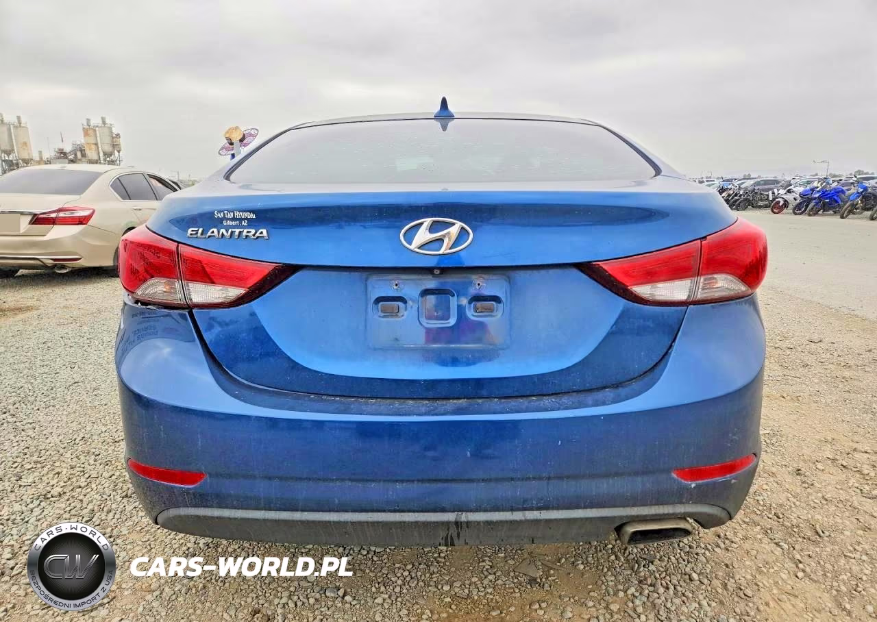 2014 Hyundai Elantra Sport VIN:KMHDH4AH1EU075307 - 6
