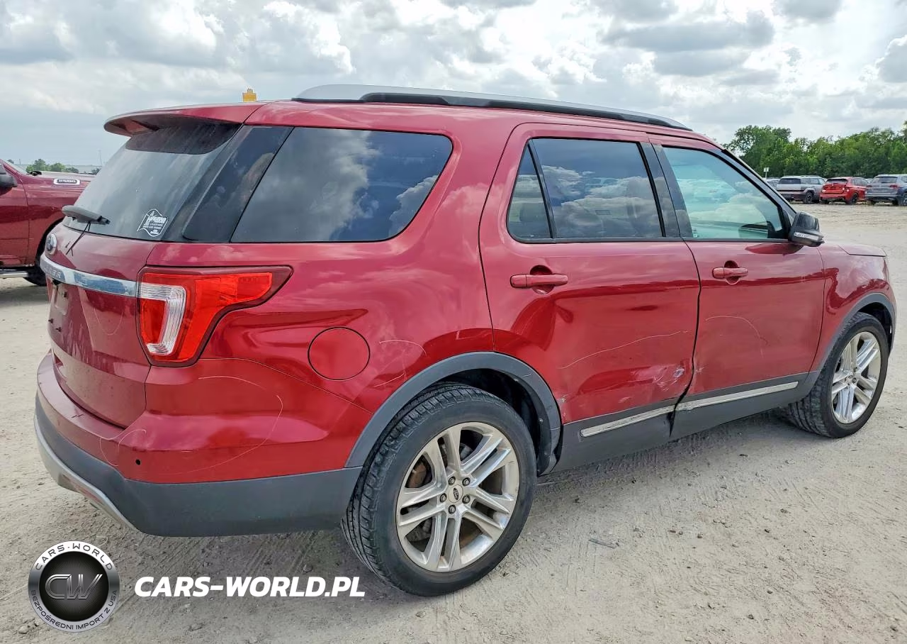 2017 Ford Explorer Xlt VIN:1FM5K7D82HGE10726 - 3