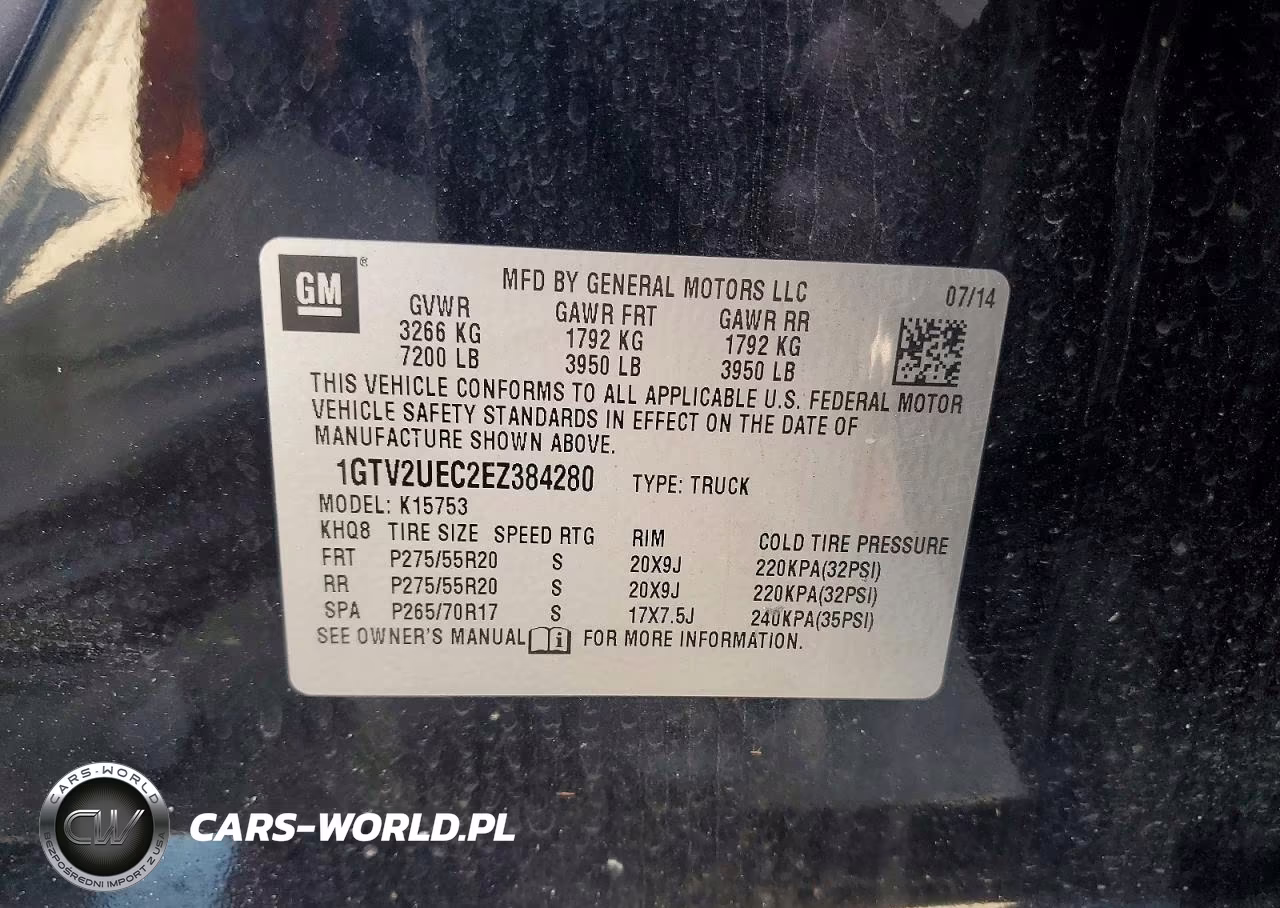 2014 GMC Sierra K1500 Sle VIN:1GTV2UEC2EZ384280 - 12