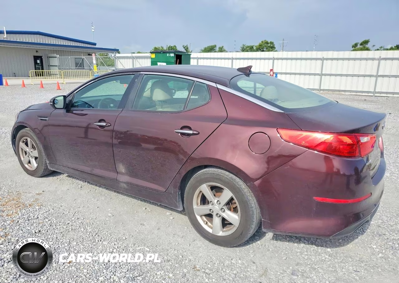2014 Kia Optima Lx VIN:5XXGM4A72EG286364 - 2