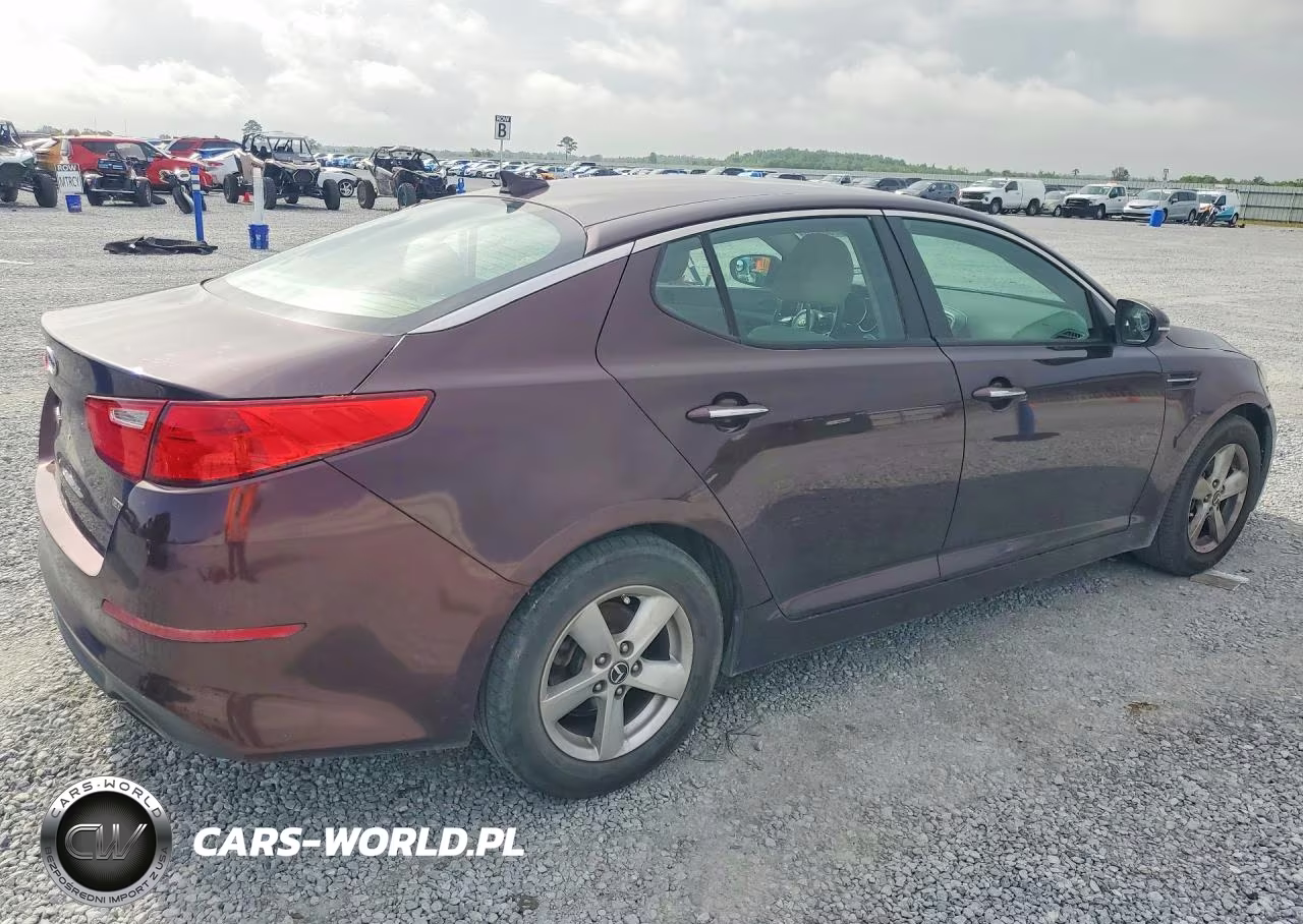 2014 Kia Optima Lx VIN:5XXGM4A72EG286364 - 3