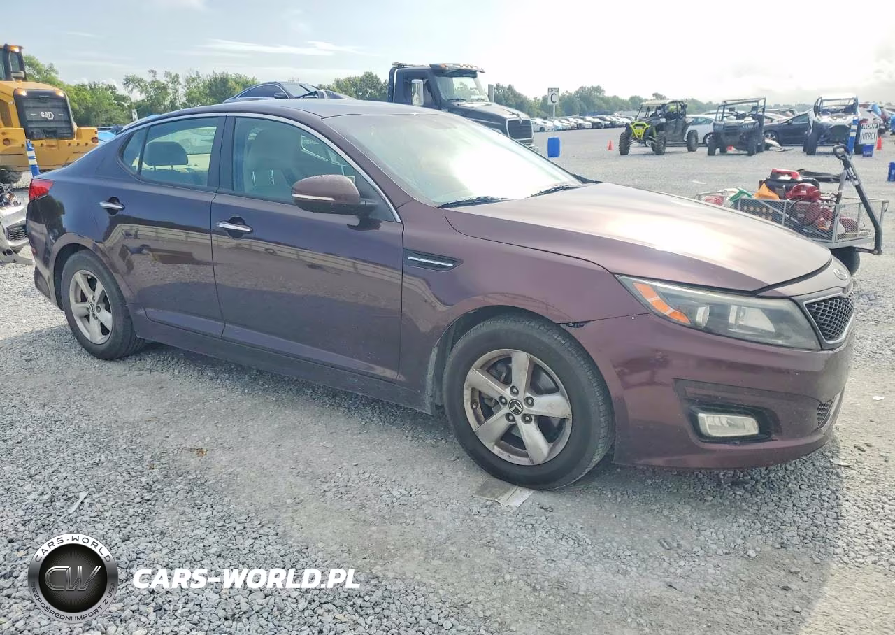 2014 Kia Optima Lx VIN:5XXGM4A72EG286364 - 4