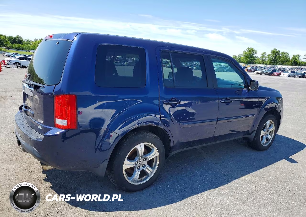 2015 Honda Pilot Exl VIN:5FNYF4H59FB067814 - 3