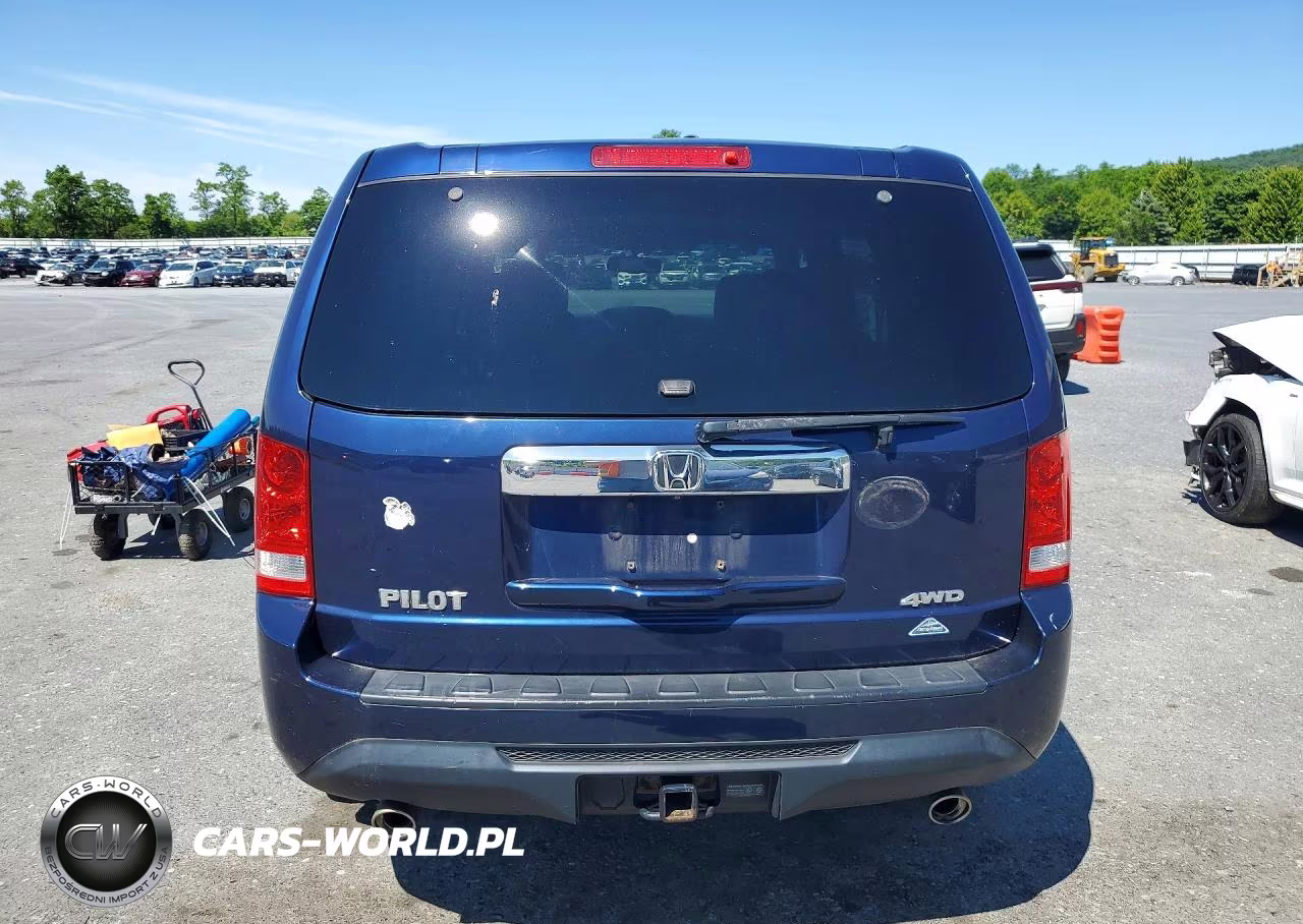 2015 Honda Pilot Exl VIN:5FNYF4H59FB067814 - 6