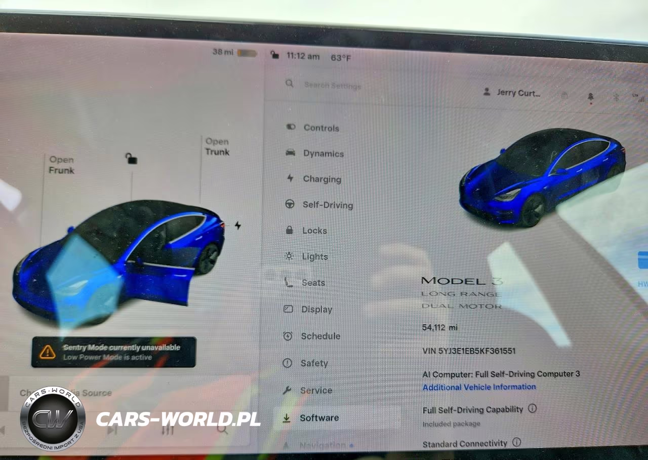 2019 Tesla Model 3 VIN:5YJ3E1EB5KF361551 - 9