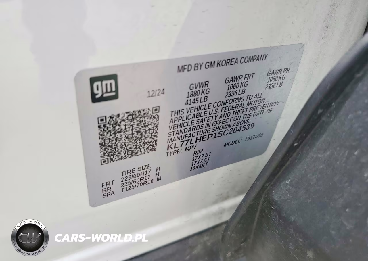 2025 Chevrolet Trax 1Lt VIN:KL77LHEP1SC204539 - 12