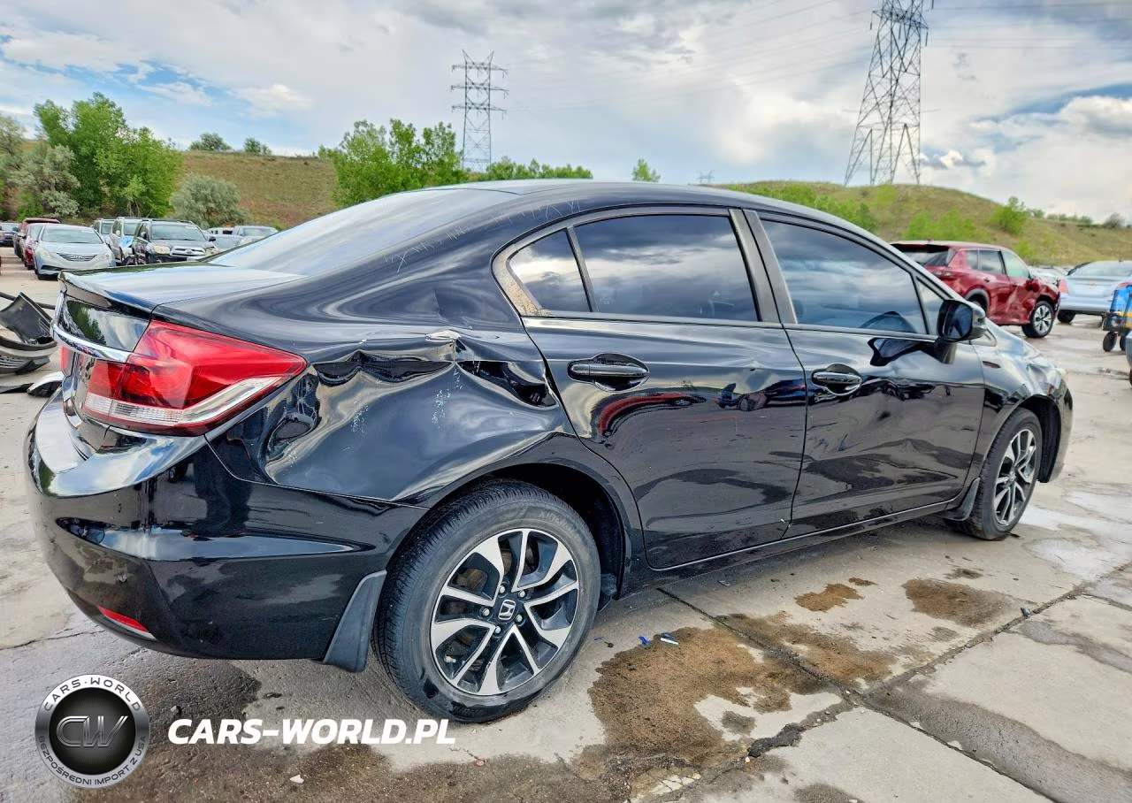 2013 Honda Civic Exl VIN:19XFB2F98DE083146 - 3