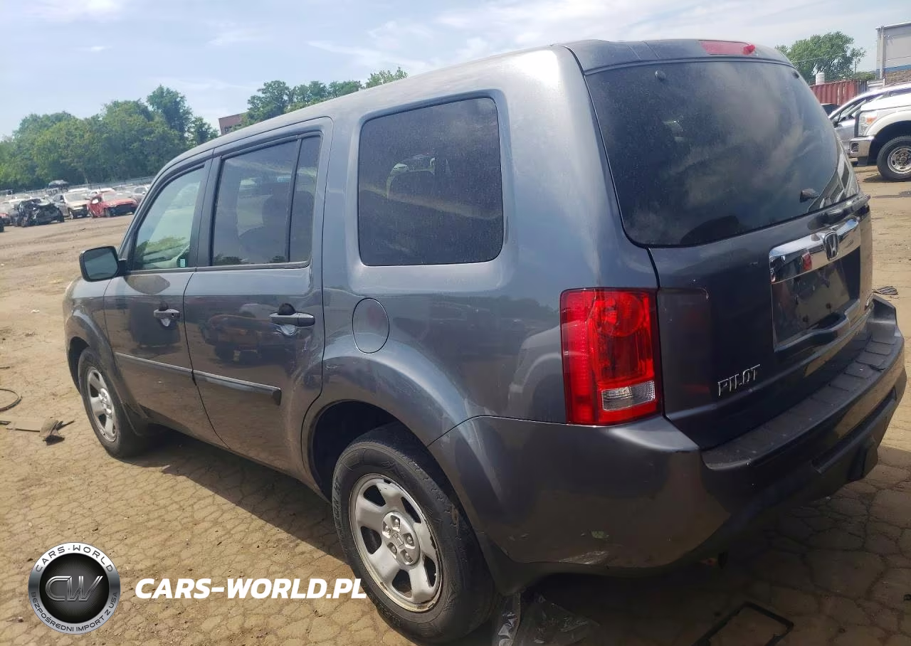 2013 Honda Pilot Lx VIN:5FNYF4H25DB057848 - 2
