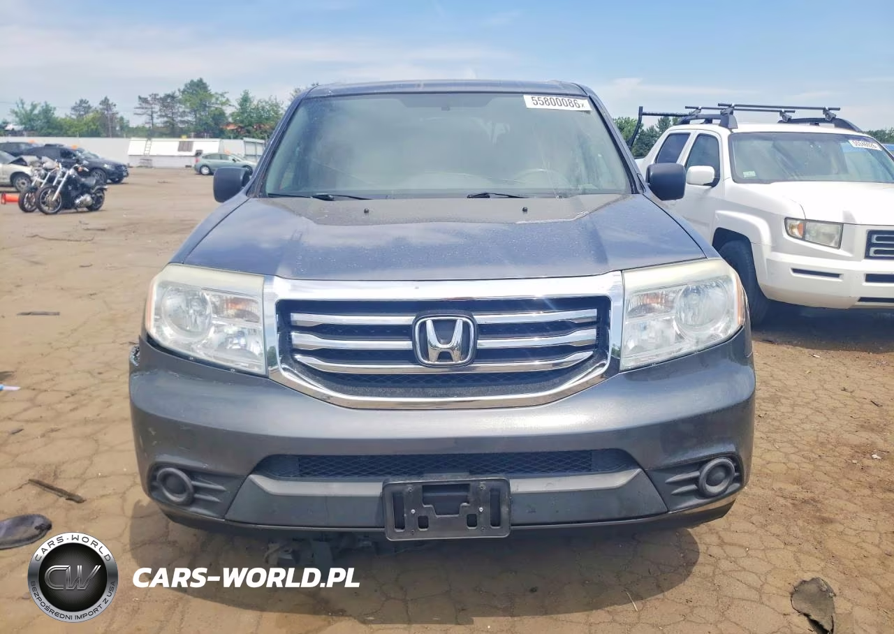 2013 Honda Pilot Lx VIN:5FNYF4H25DB057848 - 5