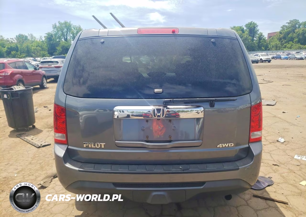 2013 Honda Pilot Lx VIN:5FNYF4H25DB057848 - 6