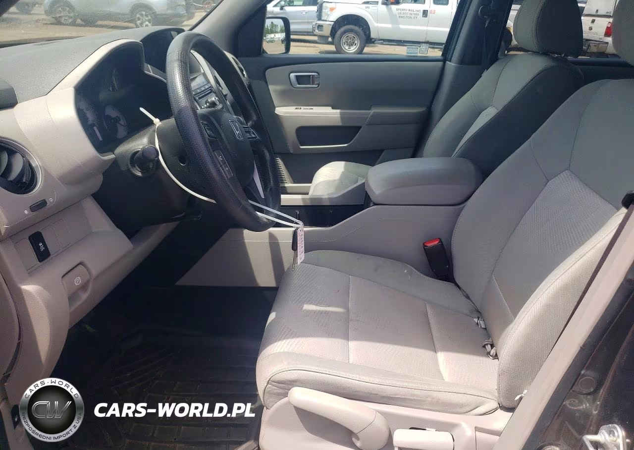 2013 Honda Pilot Lx VIN:5FNYF4H25DB057848 - 7