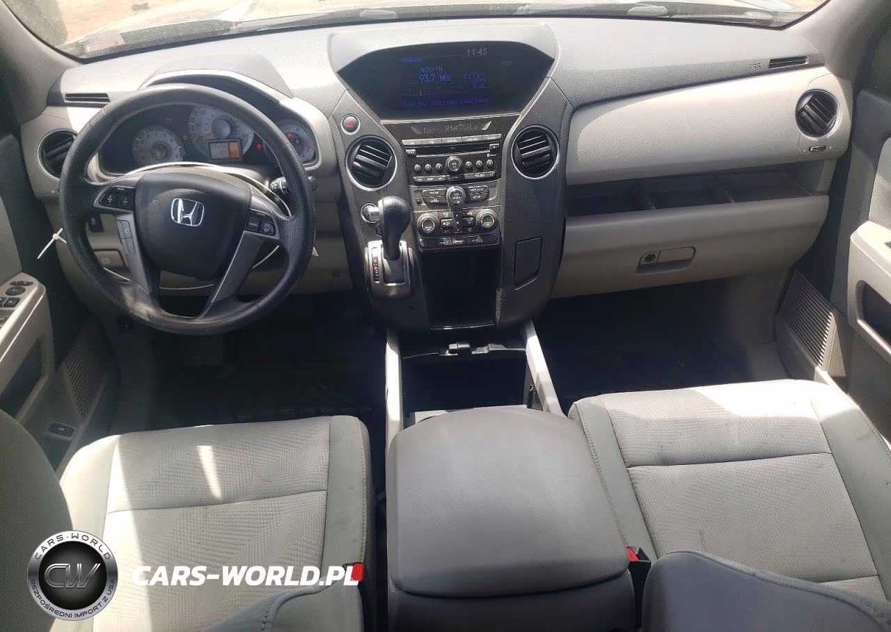 2013 Honda Pilot Lx VIN:5FNYF4H25DB057848 - 8