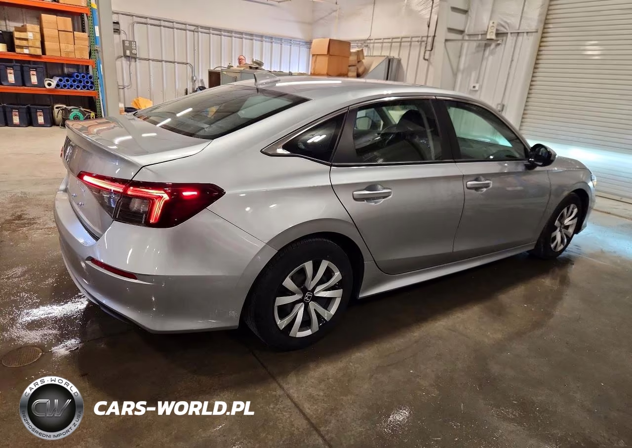 2025 Honda Civic Lx VIN:2HGFE2F28SH589198 - 3