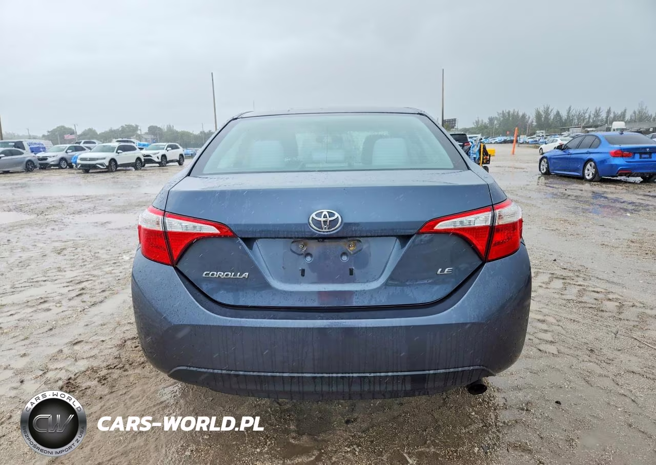 2015 Toyota Corolla Le VIN:2T1BURHE1FC465208 - 6