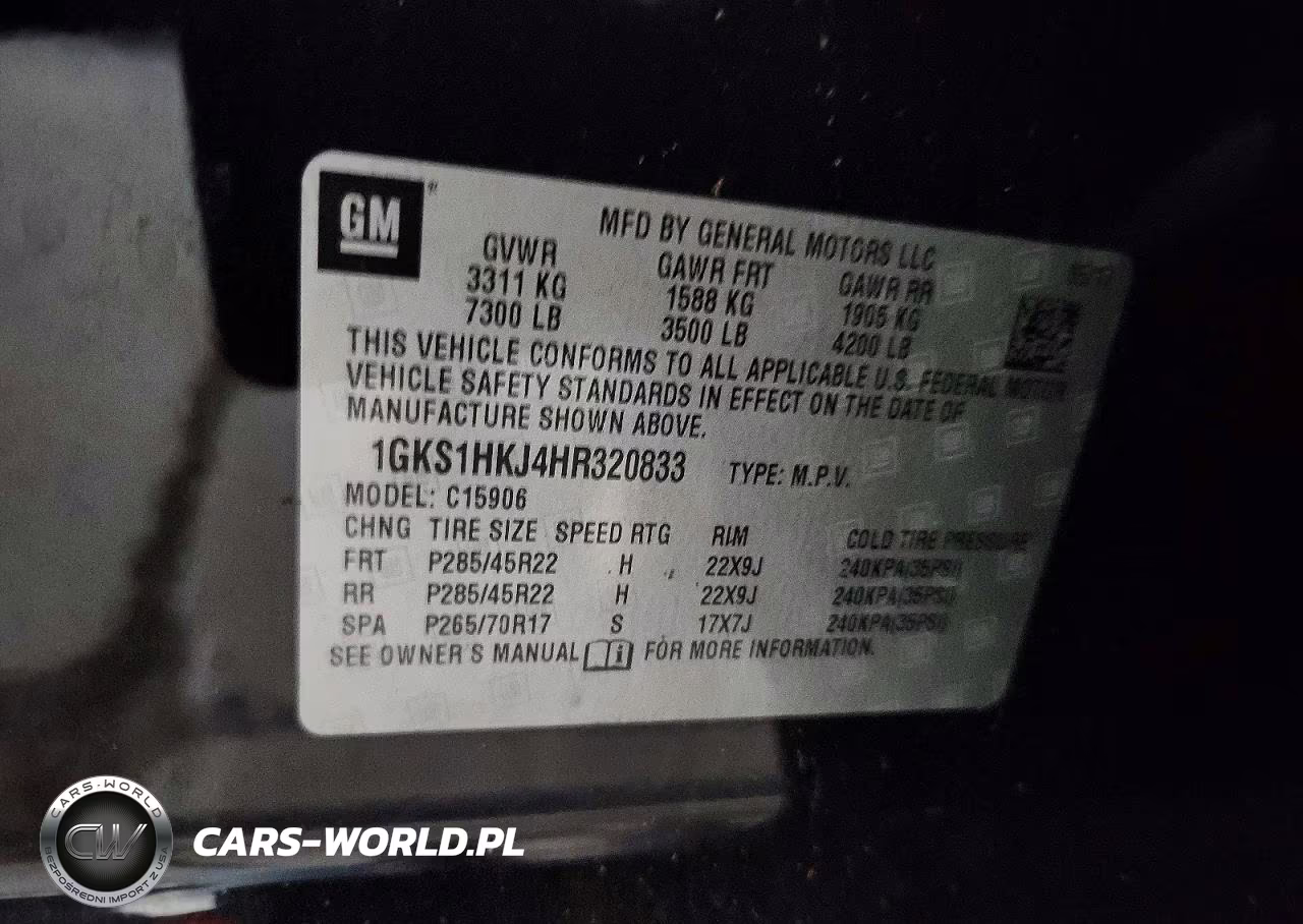 2017 GMC Yukon Xl Denali VIN:1GKS1HKJ4HR320833 - 13