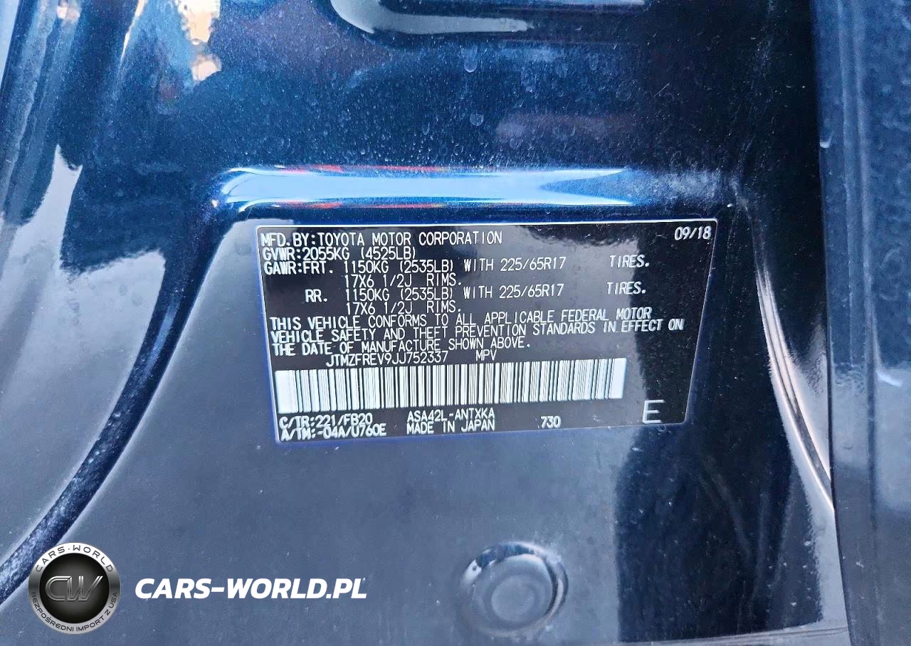 2018 Toyota Rav4 Le VIN:JTMZFREV9JJ752337 - 12