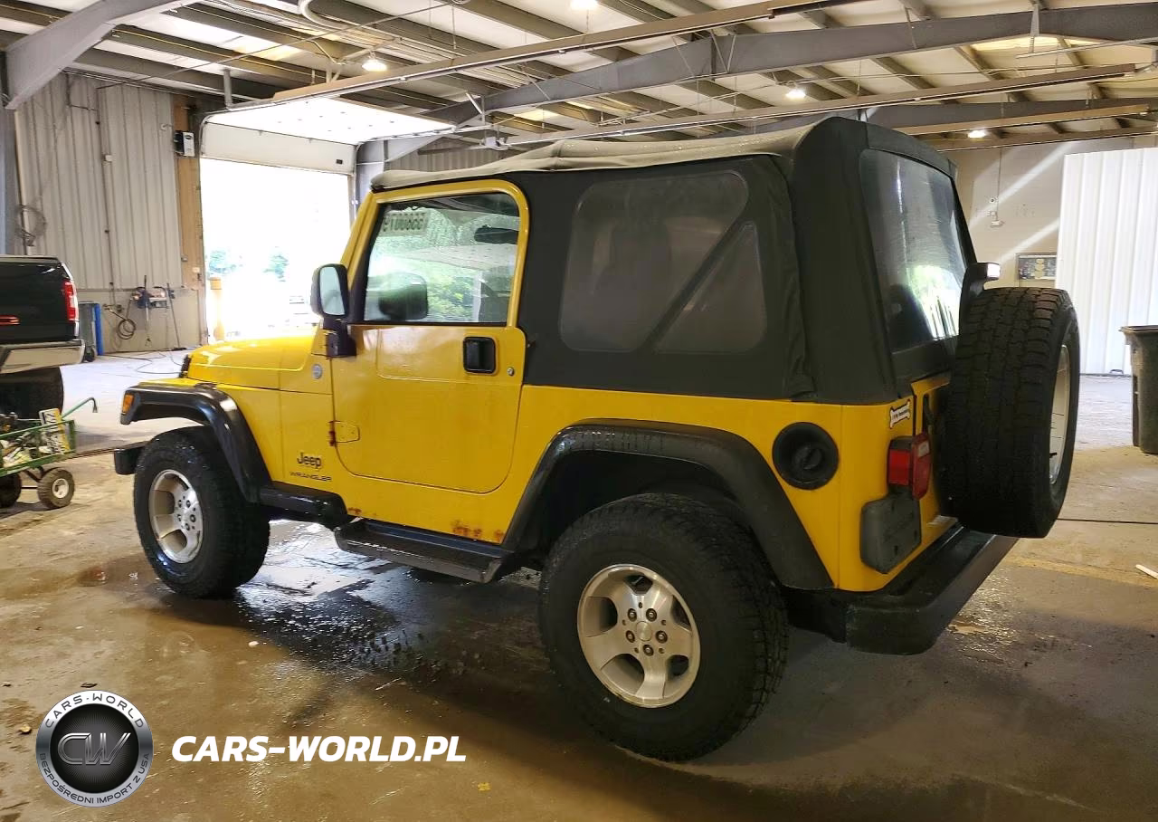 2004 Jeep Wrangler X VIN:1J4FA39S04P751040 - 2