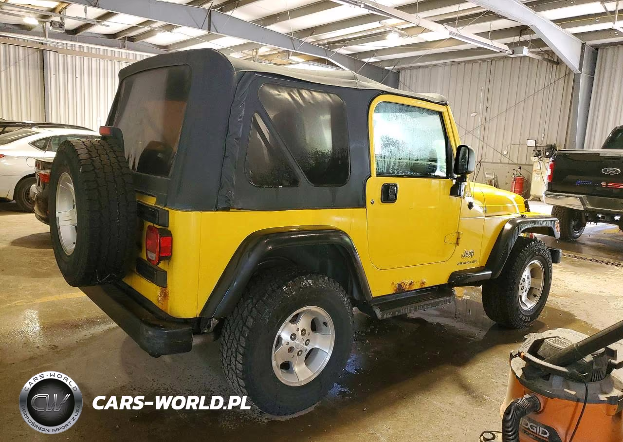 2004 Jeep Wrangler X VIN:1J4FA39S04P751040 - 3