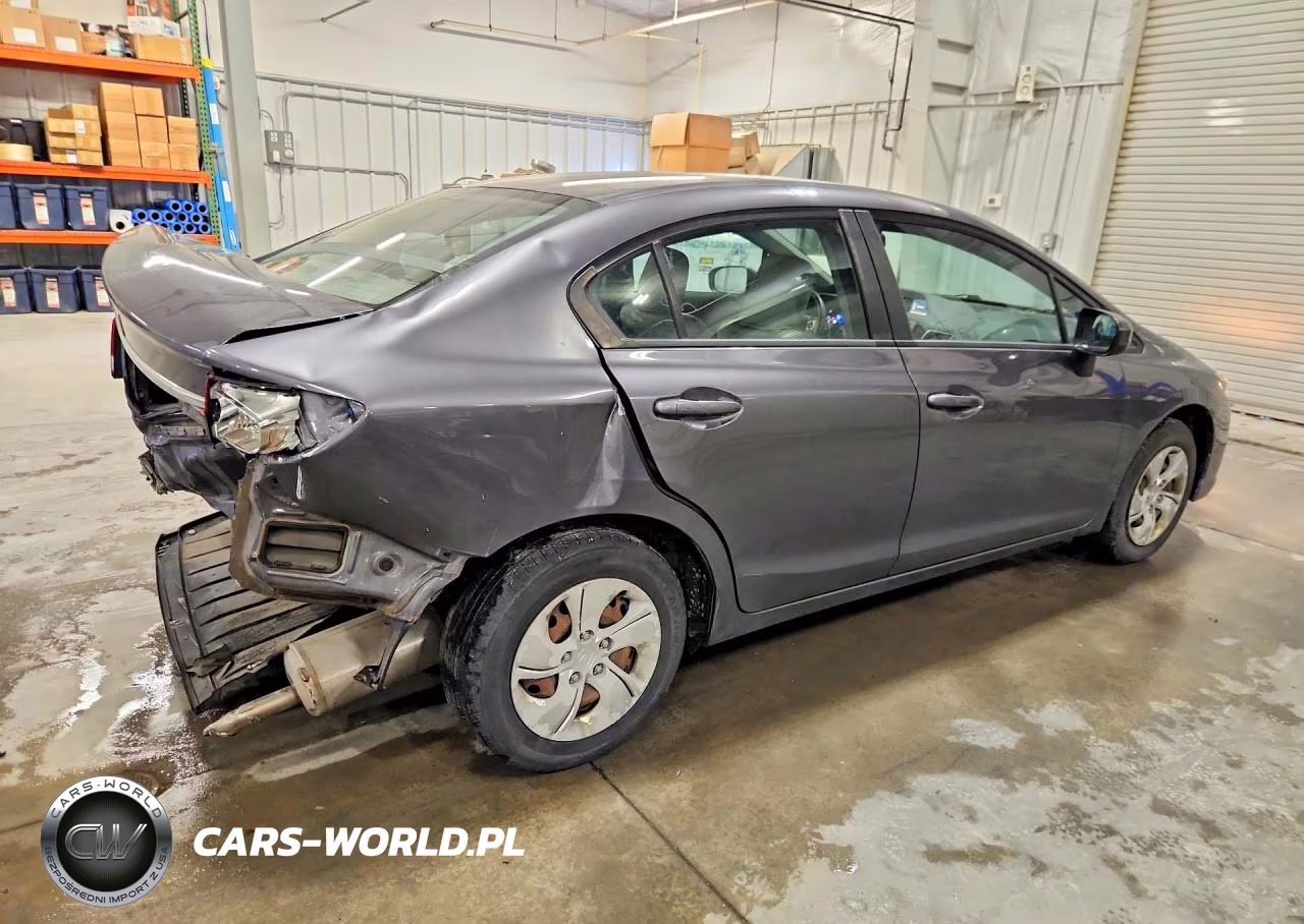 2015 Honda Civic Lx VIN:19XFB2F54FE072029 - 3