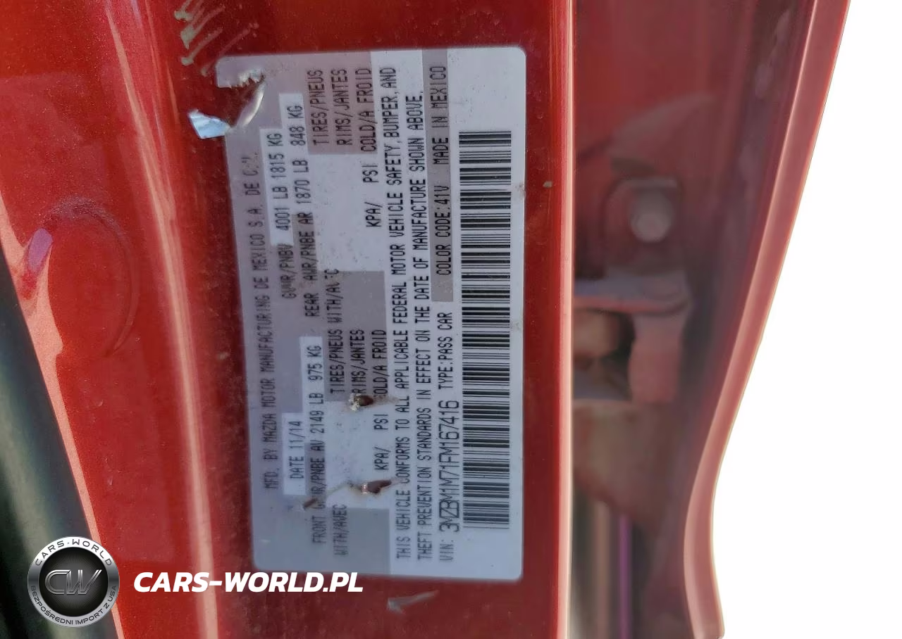 2015 Mazda 3 Grand Touring VIN:3MZBM1M71FM167416 - 12
