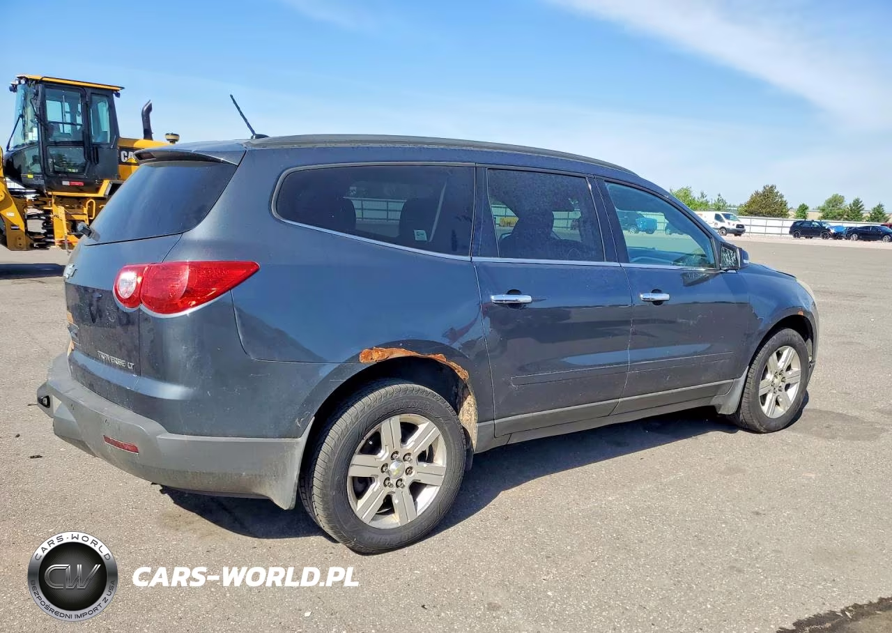 2012 Chevrolet Traverse Lt VIN:1GNKVGED0CJ301355 - 3